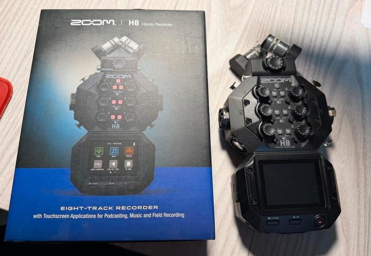Zoom H8 Professionele Recorder - Zo goed als nieuw!, Muziek en Instrumenten, Microfoons, Zo goed als nieuw, Overige typen, Ophalen of Verzenden