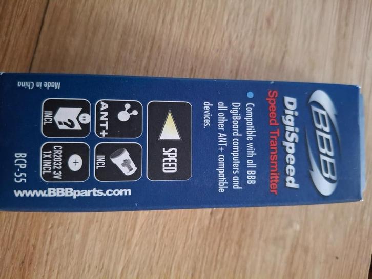 BBB Cycling ANT+ DigiSpeed BCP-55 Snelheidssensor Zwart, Sport en Fitness, Wielrennen, Nieuw, Overige typen, Ophalen of Verzenden