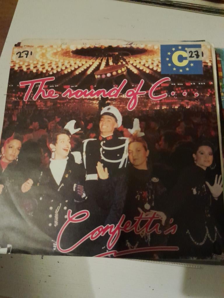 The sound of c 7 inch confetti,s, Cd's en Dvd's, Ophalen of Verzenden, Zo goed als nieuw, Pop