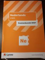 Examenbundel Nederlands VWO 2021 Lyceo, Boeken, Nederlands, Ophalen of Verzenden, VWO, Zo goed als nieuw