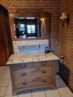 Antieke commode met spiegel, Antiek en Kunst, Ophalen