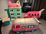LOL Glamper Bus + Vliegtuig en huis- Super Deal!, Ophalen, Gebruikt, Meisje
