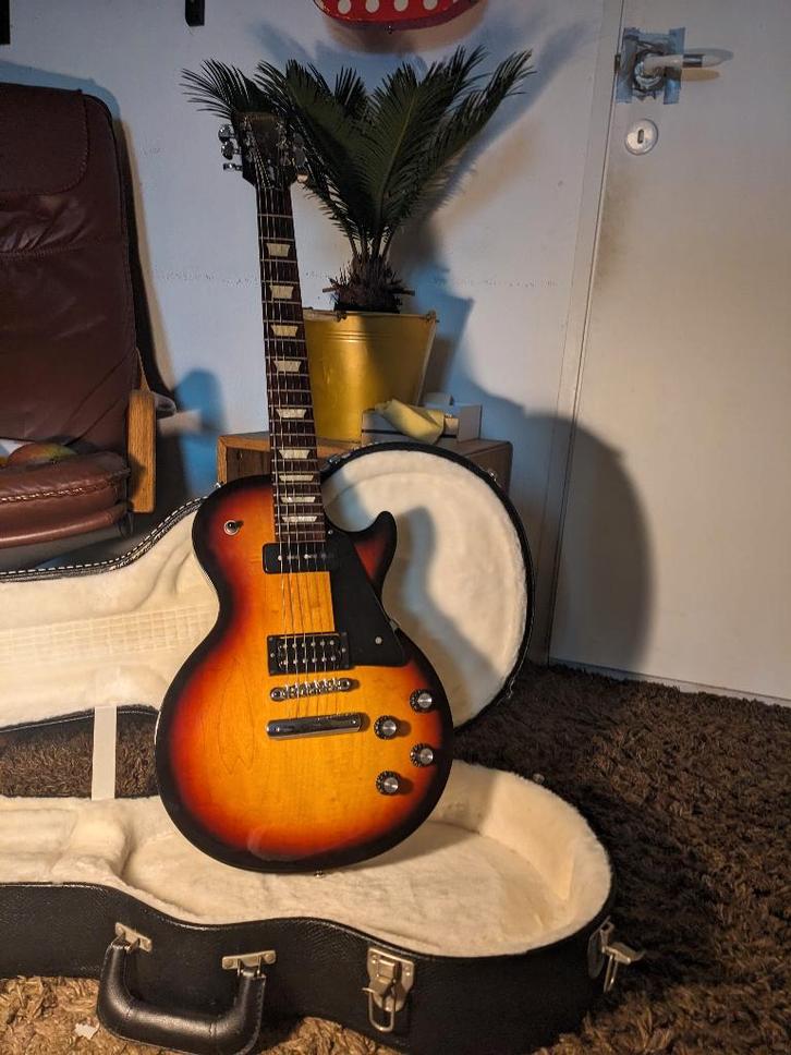 Gibson Les Paul met P90/humbucker combo + originele koffer, Muziek en Instrumenten, Snaarinstrumenten | Gitaren | Elektrisch, Zo goed als nieuw