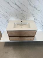 Badkamermeubel 80cm - Craft Oak- keramische wastafel, Huis en Inrichting, Badkamer | Badkamermeubels, Wltradingnl@outlook.com