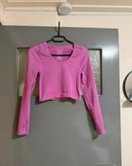Roze Cropped Top Primark Maat S, Kleding | Dames, Tops, Ophalen of Verzenden, Zo goed als nieuw, Lange mouw, Roze