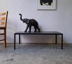 Vintage tafel leisteen metaal Fideldij Artimeta design retro, Ophalen, 50 tot 100 cm, 50 tot 100 cm, Minder dan 50 cm