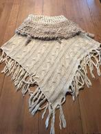 Poncho maat s/m beige, Ophalen of Verzenden, Zo goed als nieuw, Overige typen