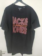 Mooi heren t-shirt van Jack & Jones maat 4 XL Zwart, Zwart, Overige maten, Ophalen of Verzenden, Zo goed als nieuw