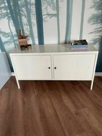 IKEA PS Kastje Gebroken Wit - Met Slot, Ophalen, Gebruikt, 100 tot 150 cm, Metaal