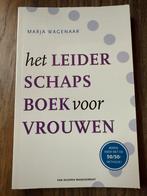 Leiderschapsboek voor Vrouwen - Marja Wagenaar, Ophalen of Verzenden, Zo goed als nieuw