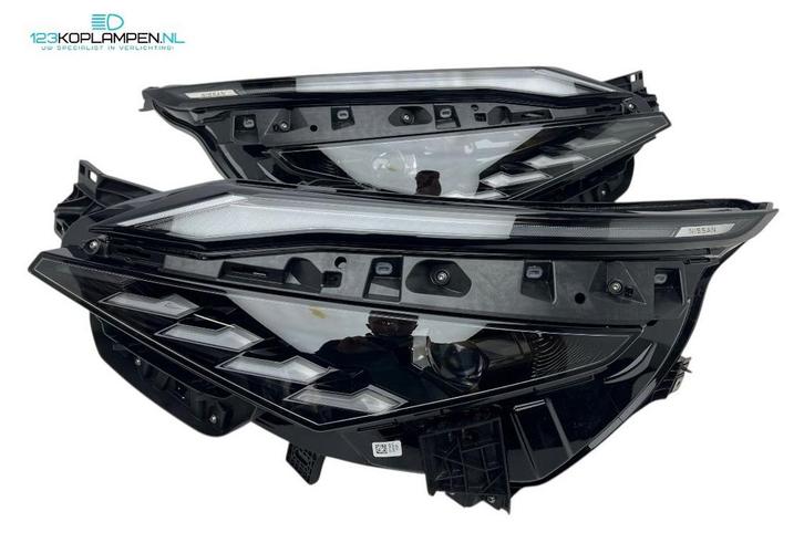Nissan Qashqai J12 Facelift koplamp links rechts Full LED, Auto-onderdelen, Verlichting, Nissan, Gebruikt, Herkomst onderdeel bekend