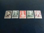 392-396 Zomerzegels 1941 Postfris, Postzegels en Munten, Postzegels | Nederland, Ophalen, Na 1940, Postfris
