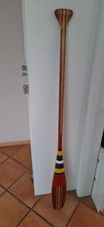 Decoratie peddel of roeispaan hout, Watersport en Boten, Peddels, Ophalen, Gebruikt