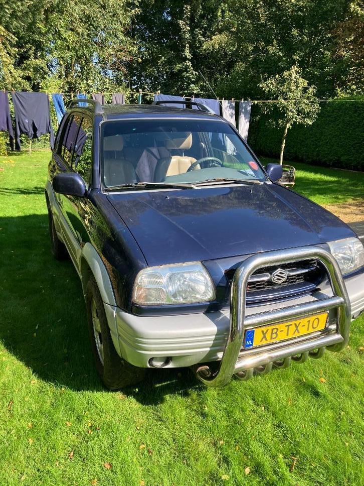 Suzuki Grand Vitara 2.5 V6 5D AUT 1998 Blauw, Auto's, Suzuki, Particulier, Grand Vitara, 4x4, Centrale vergrendeling, Elektrische ramen