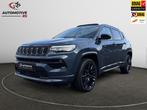 Jeep Compass 4xe 240pk PHEV S | Trekhaak | Panorama | 360°, Auto's, Jeep, Automaat, 12 maanden, Zwart, 4 cilinders