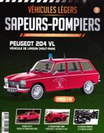 Peugeot 204 Break VL BRANDWEER schaal 1/43 # 72, Hobby en Vrije tijd, Modelauto's | 1:43, Verzenden, Nieuw, Auto, Norev