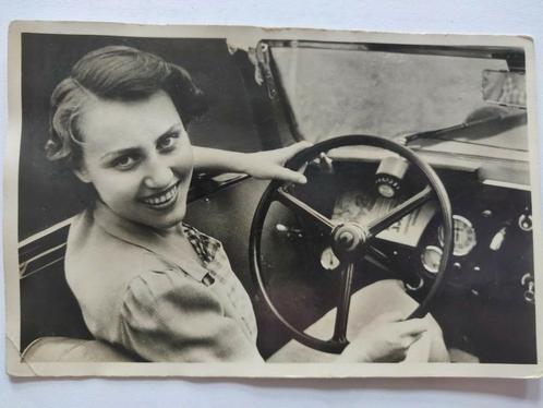 E360 Auto Oorlog 1942 Postzegel B Sliedrecht Papendrecht, Verzamelen, Ansichtkaarten | Nederland, 1940 tot 1960, Ophalen of Verzenden