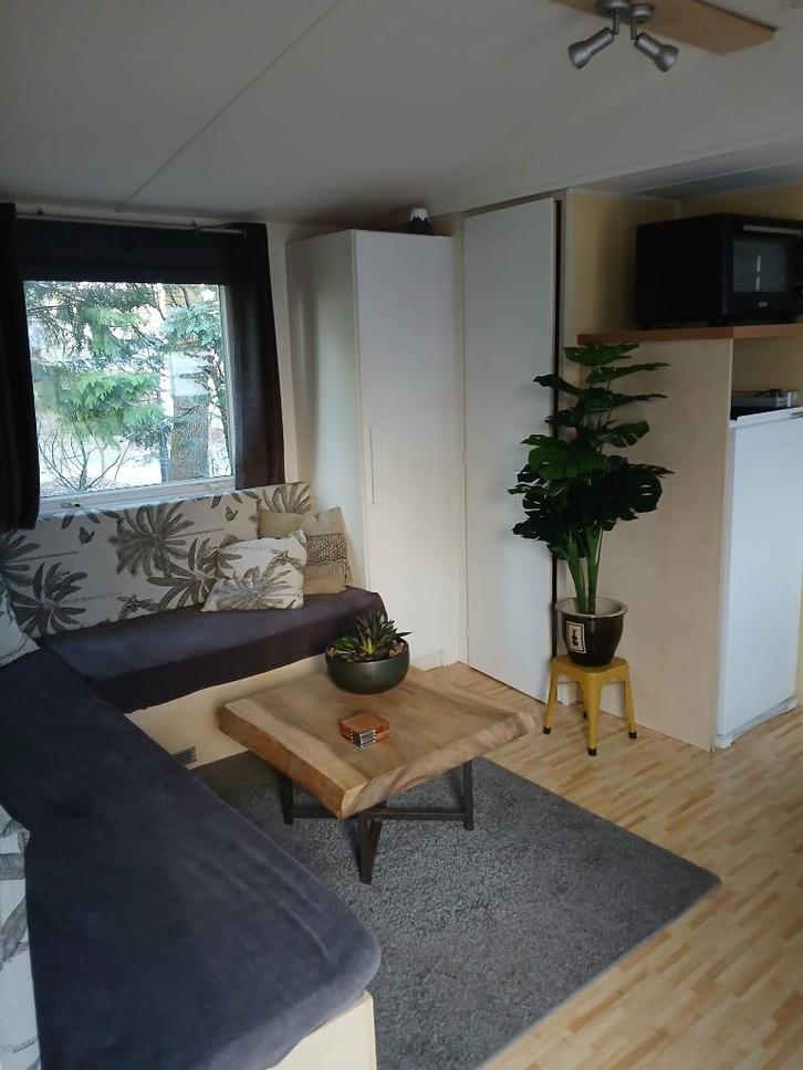 Te huur stacaravan voor langere periode omg. Steenwijk, Caravans en Kamperen, Stacaravans, tot en met 3, Ophalen of Verzenden