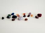 Setje verschillende edelstenen extra gekleurd variant, Verzamelen, Mineralen en Fossielen, Ophalen of Verzenden, Mineraal