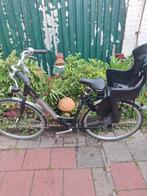 Mamafiets met kinderzitje, Ophalen of Verzenden, 1 zitje, Gebruikt, Dubbele standaard