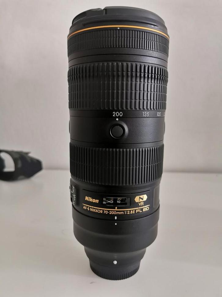 Nikon AF-S Nikkor 70-200mm F2.8E FL ED VR, Audio, Tv en Foto, Fotografie | Lenzen en Objectieven, Zo goed als nieuw, Telelens