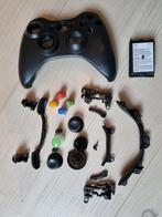 Onderdelen xbox360 wireless controller behuizing zwart, Spelcomputers en Games, Overige typen, Refurbished, Ophalen of Verzenden