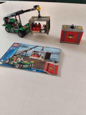 LEGO 7992 Haven Kraan compleet met boekje (zonder doos)
 beschikbaar voor biedingen