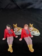 Lemax A Short Break   set of 2, zittende figurine, Ophalen of Verzenden, Gebruikt
