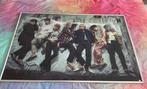 BTS Poster Ingelijst - 90x60 cm, Ophalen, Zo goed als nieuw, Overige formaten, Poprock