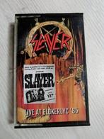 Slayer - Live at Elckerlyc '85 (livetape), Cd's en Dvd's, Cassettebandjes, Rock en Metal, Gebruikt, Ophalen of Verzenden, Voorbespeeld