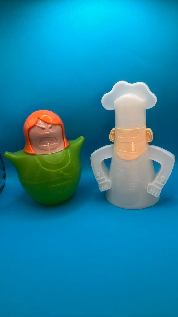 Kwade Chef en Boze Dienster, magnetroncleaners met stoom., Huis en Inrichting, Keuken | Keukenbenodigdheden, Ophalen of Verzenden
