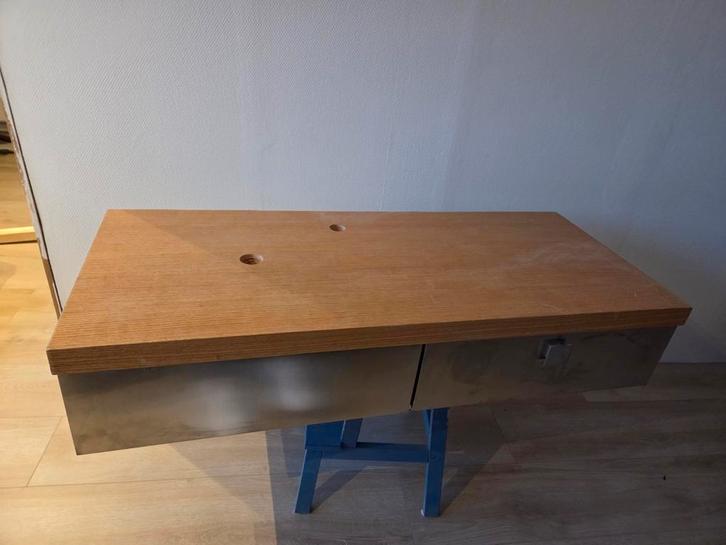 Badkamermeubel met wastafel, Huis en Inrichting, Bureaus, Gebruikt, Ophalen of Verzenden