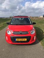 Citroën C1 1.2 Airscape Shine Panorama schuifdak Cabrio, Auto's, Voorwielaandrijving, Euro 5, Stof, Zwart