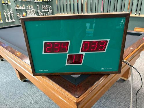 Scoreborden D&K electronics (3 stuks), Sport en Fitness, Biljarten en Poolen, Gebruikt, Overige typen, Ophalen of Verzenden