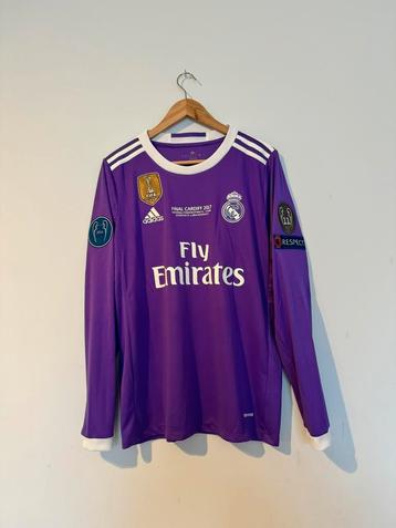  Real Madrid 16/17 Uitshirt Lange Mouwen– C. Ronaldo #7 beschikbaar voor biedingen
