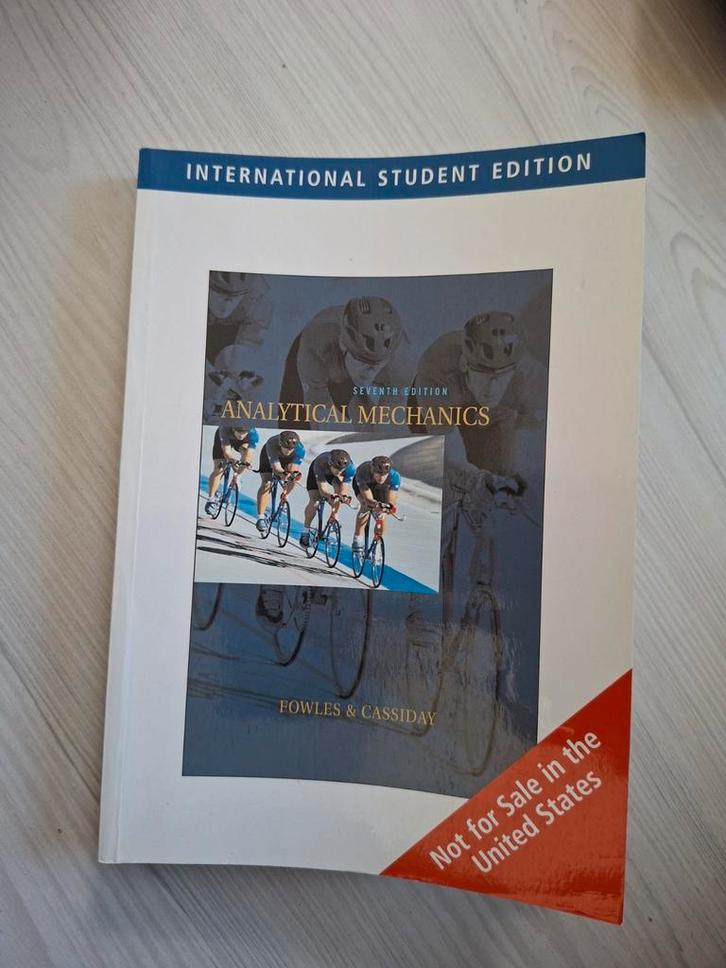 Analytical Mechanics - Fowles & Cassiday, Boeken, Studieboeken en Cursussen, Gelezen, WO, Beta, Ophalen of Verzenden