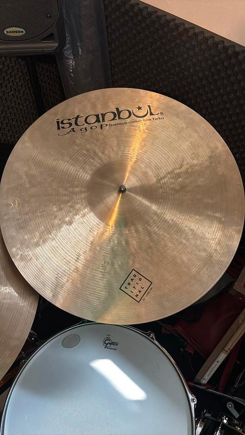 Istanbul Agop Traditional 20” crash/ride, Muziek en Instrumenten, Drumstellen en Slagwerk, Zo goed als nieuw, Overige merken, Ophalen of Verzenden