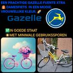 GAZELLE FUENTE XTRA👩‍🦰MET EEN MOOIE🌈VROUWELIJKE KLEUR🌈, Ophalen, Versnellingen, 56 cm of meer, Zo goed als nieuw