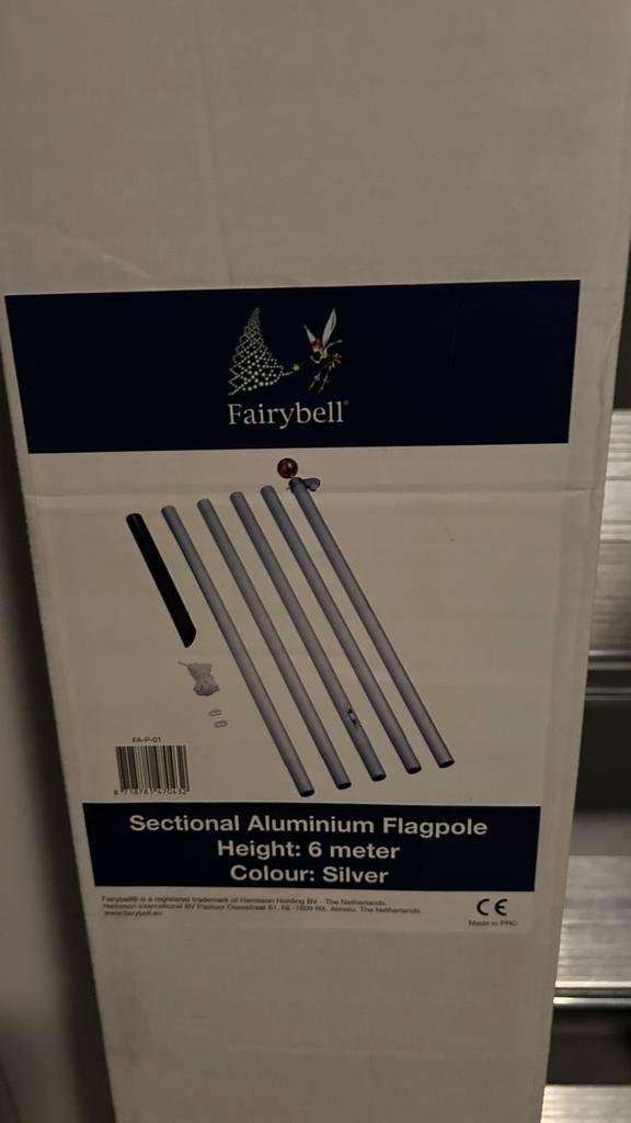 Fairy bell mast 6m, Diversen, Kerst, Zo goed als nieuw, Ophalen of Verzenden