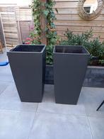 grote potten 2 stuks 94 hoog x 49 cm breed, Tuin en Terras, Bloembakken en Plantenbakken, Ophalen, Minder dan 60 cm, Vierkant