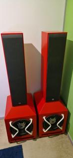 JBL speakerset - dubbele subwoofer + ATX 40 toren, Gebruikt, Subwoofer, JBL, 120 watt of meer
