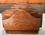 Vintage houten brievenhouder, Verzamelen, Ophalen of Verzenden, Huis en Inrichting