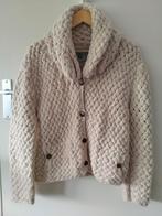 INTI 100% Wol handgebreid vest M 38 Beige, Maat 38/40 (M), INTI, Verzenden, Beige