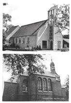 AK Aarlanderveen - Chr. Geref. Kerk en N.H. Kerk, Verzamelen, Ansichtkaarten | Nederland, Verzenden, 1960 tot 1980, Ongelopen