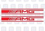 Mercedes A45 SPOILER Stickers AMG - Vinyl Sticker Logo ROOD, Ophalen of Verzenden, H, H, H
