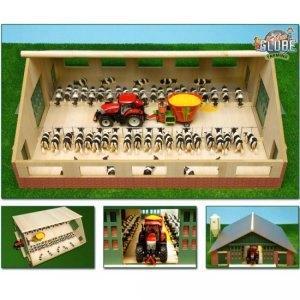 siku ligboxenstal/ 1;32  kidsglobe 610540, Hobby en Vrije tijd, Modelauto's | 1:32, Nieuw, Tractor of Landbouw, SIKU, Ophalen