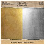 NIEUW Ideaology Kraft Stock Metallic Pad 8X8 van Tim Holtz, Ophalen of Verzenden, Nieuw, Papier of Karton