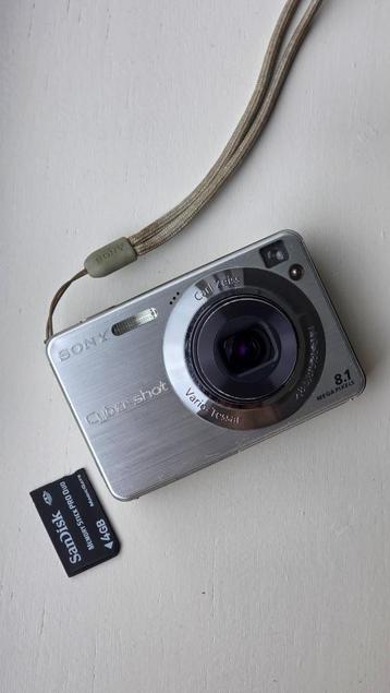 Sony Cybershot DSC-W130 Getest / 2x accu + Memorystick 4gb beschikbaar voor biedingen