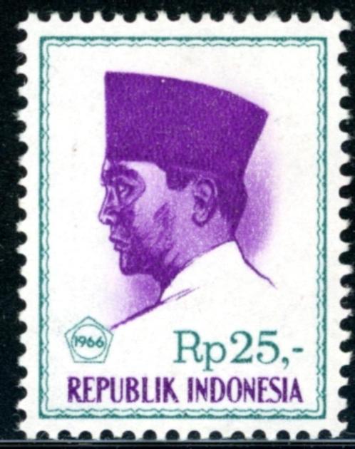 Indonesie 535-pf - President Soekarno, Postzegels en Munten, Postzegels | Azië, Postfris, Zuidoost-Azië, Verzenden