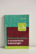 Statistische toetsen in economische toepassingen, Ophalen of Verzenden, Zo goed als nieuw, HBO, Jaap Klouwen